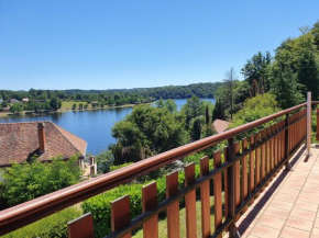 Les mimosas du Lac Vue panoramique sur le lac